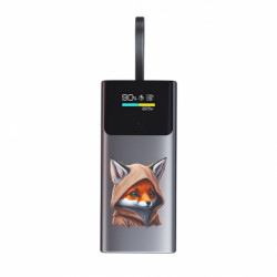 Повербанк 9000 mAh Unic Лис у капюшоні - FATLINE Повербанк 9000 mAh Unic Лис у капюшоні