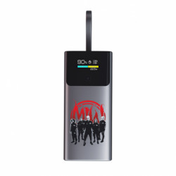 Повербанк 9000 mAh Unic Motionless in White poster - FATLINE Повербанк 9000 mAh Unic Motionless in White poster