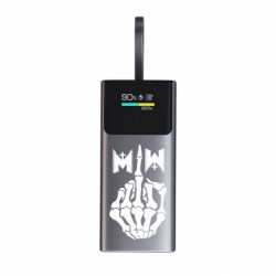 Повербанк 9000 mAh Unic Motionless in White - FATLINE Повербанк 9000 mAh Unic Motionless in White