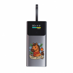 Повербанк 9000 mAh Unic Новогодняя лошадка - FATLINE Повербанк 9000 mAh Unic Новогодняя лошадка