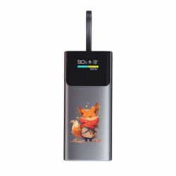Повербанк 9000 mAh Unic Стильна лисичка - FATLINE Повербанк 9000 mAh Unic Стильна лисичка