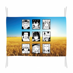 Флаг Black Clover команда - FATLINE Флаг Black Clover команда