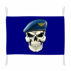 Флаг Череп. Воздушные силы Украины - FATLINE Флаг Череп. Воздушные силы Украины