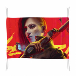 Прапор Cyberpunk 2077: Phantom Liberty - FATLINE Прапор Cyberpunk 2077: Phantom Liberty