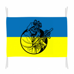 Прапор Death Warrior - FATLINE Прапор Death Warrior