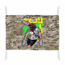 Флаг Denji Chainsaw Man anime