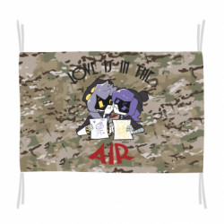 Прапор Дрони вбивці Love - FATLINE Прапор Дрони вбивці Love