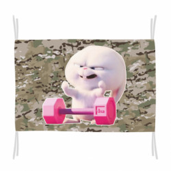 Прапор Кролик та гантеля - FATLINE Прапор Кролик та гантеля