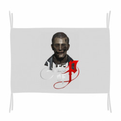 Флаг Lies of P robot head - FATLINE Флаг Lies of P robot head