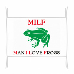 Флаг Milf Man I love frogs