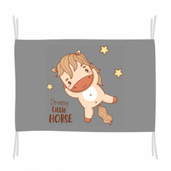 Прапор Милий мрійливий маленький поні - FATLINE Прапор Милий мрійливий маленький поні