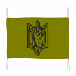 Флаг Сокол тризуб иллюстрация - FATLINE Флаг Сокол тризуб иллюстрация