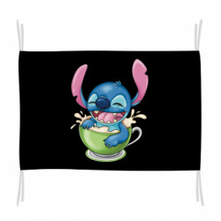 Флаг Стич в кофе - FATLINE Флаг Стич в кофе