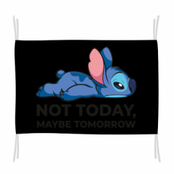 Флаг Stitch not today - FATLINE Флаг Stitch not today