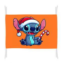 Флаг Stitch Santa - FATLINE Флаг Stitch Santa