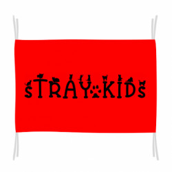 Флаг Stray kids Art - FATLINE Флаг Stray kids Art