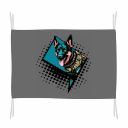 Прапор Український Марвел Службовий Собака - FATLINE Прапор Український Марвел Службовий Собака