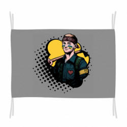 Прапор Український Марвел Волонтерам - FATLINE Прапор Український Марвел Волонтерам