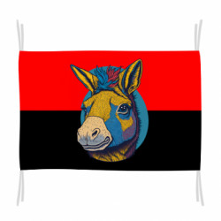 Прапор Веселковий віслюк - FATLINE Прапор Веселковий віслюк