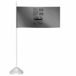 Флажок настольный 1967 Chevrolet Impala - FATLINE Флажок настольный 1967 Chevrolet Impala