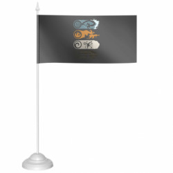 Флажки настольные - FATLINE