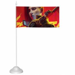 Флажок настольный Cyberpunk 2077: Phantom Liberty - FATLINE Флажок настольный Cyberpunk 2077: Phantom Liberty