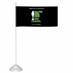 Флажки настольные - FATLINE