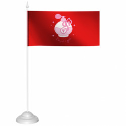 Флажки настольные - FATLINE