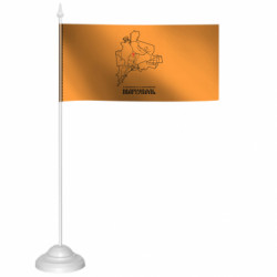 Флажок настольный Карта Мариуполь - FATLINE Флажок настольный Карта Мариуполь