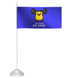 Флажки настольные - FATLINE