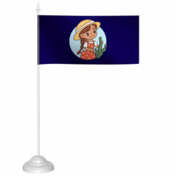 Флажки настольные - FATLINE