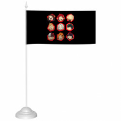 Флажки настольные - FATLINE