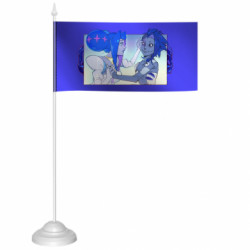 Флажки настольные - FATLINE