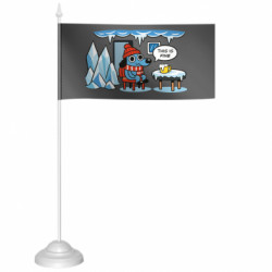 Флажки настольные - FATLINE