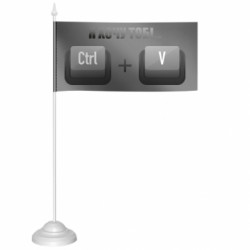 Прапорці настільні - FATLINE