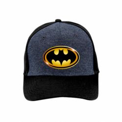 Преміум кепка Batman logo Gold - FATLINE Преміум кепка Batman logo Gold