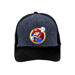 Преміум кепка Герой Маріо - FATLINE Преміум кепка Герой Маріо