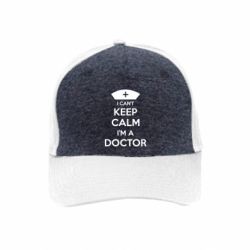 Преміум кепка I can't keer calm i'm a doctor - FATLINE Преміум кепка I can't keer calm i'm a doctor