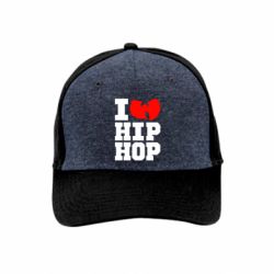 Премиум кепка I love Hip-hop Wu-Tang - FATLINE Премиум кепка I love Hip-hop Wu-Tang