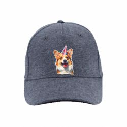 Премиум кепка Корги с Днем Рождения - FATLINE Премиум кепка Корги с Днем Рождения