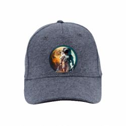 Преміум кепка Космонавт на фоні місяця - FATLINE Преміум кепка Космонавт на фоні місяця