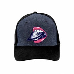 Преміум кепка Lips hold the planet - FATLINE Преміум кепка Lips hold the planet