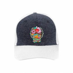 Преміум кепка Сandy inside the skeleton - FATLINE Преміум кепка Сandy inside the skeleton