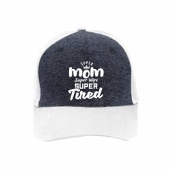 Преміум кепка Super mom Super wife - FATLINE Преміум кепка Super mom Super wife