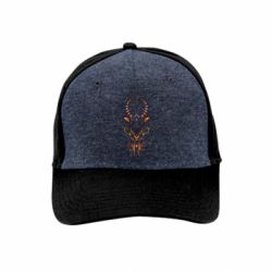 Преміум кепка Техно етно коза - FATLINE Преміум кепка Техно етно коза