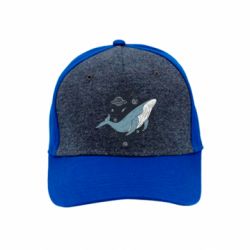 Преміум кепка Whale in space - FATLINE Преміум кепка Whale in space