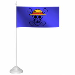 Флажок настольный Аниме Ван Пис - FATLINE Флажок настольный Аниме Ван Пис