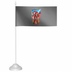 Флажок настольный Avengers iron man drawing - FATLINE Флажок настольный Avengers iron man drawing