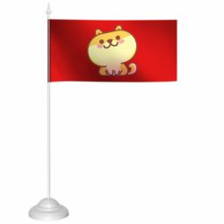 Флажки настольные - FATLINE