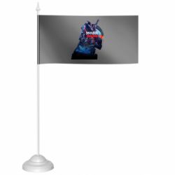 Флажок настольный Mass effect n7 - FATLINE Флажок настольный Mass effect n7